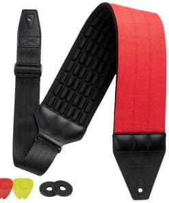 Correa para bajo y guitarra Amumu AIRAFT - 4" Extra Ancha,