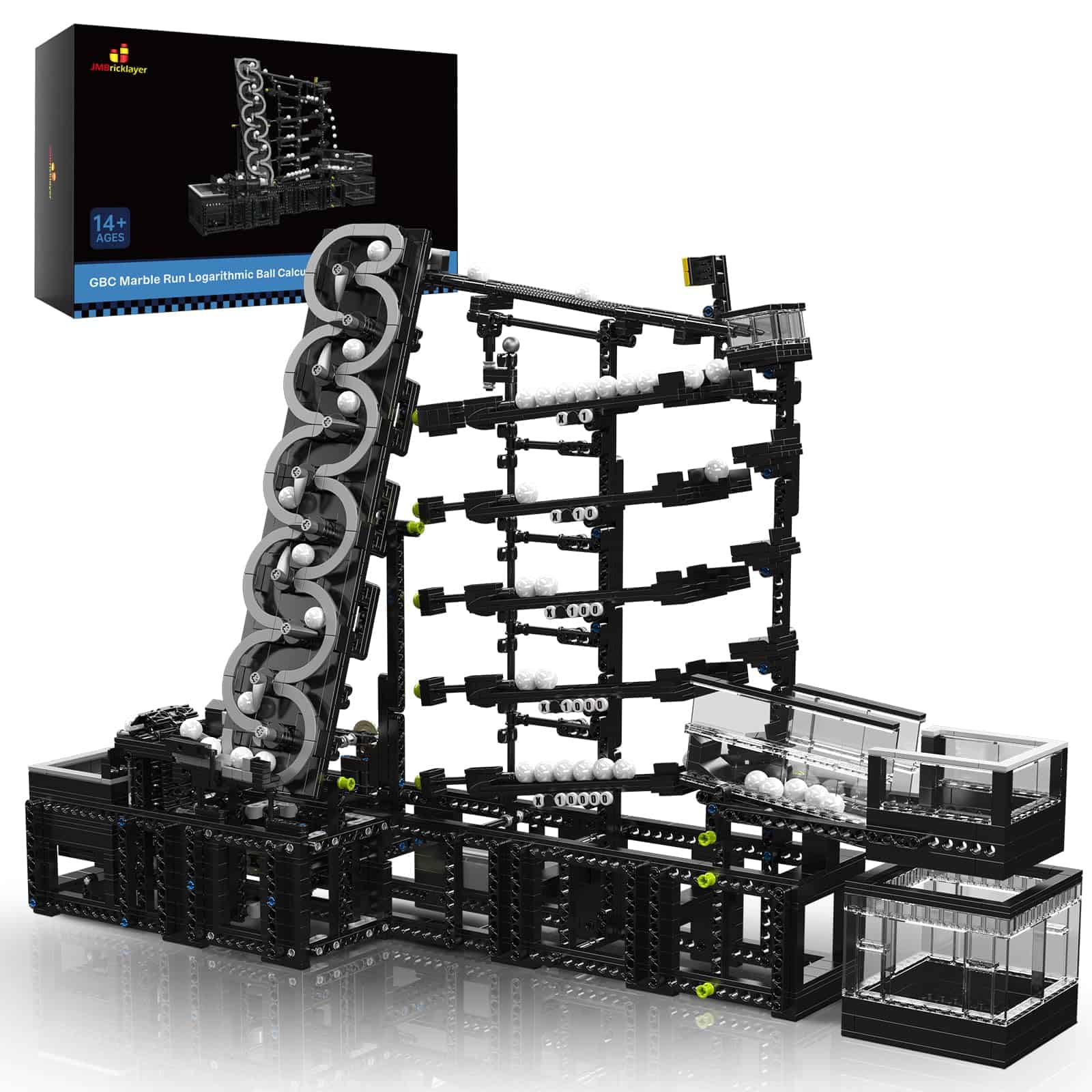 JMBricklayer Roller Coaster Building Set 70147, Juego de