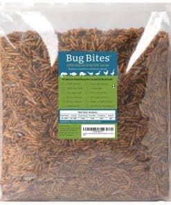 Gusanos de Mosca Soldado Negra 100% Naturales para Pollos,