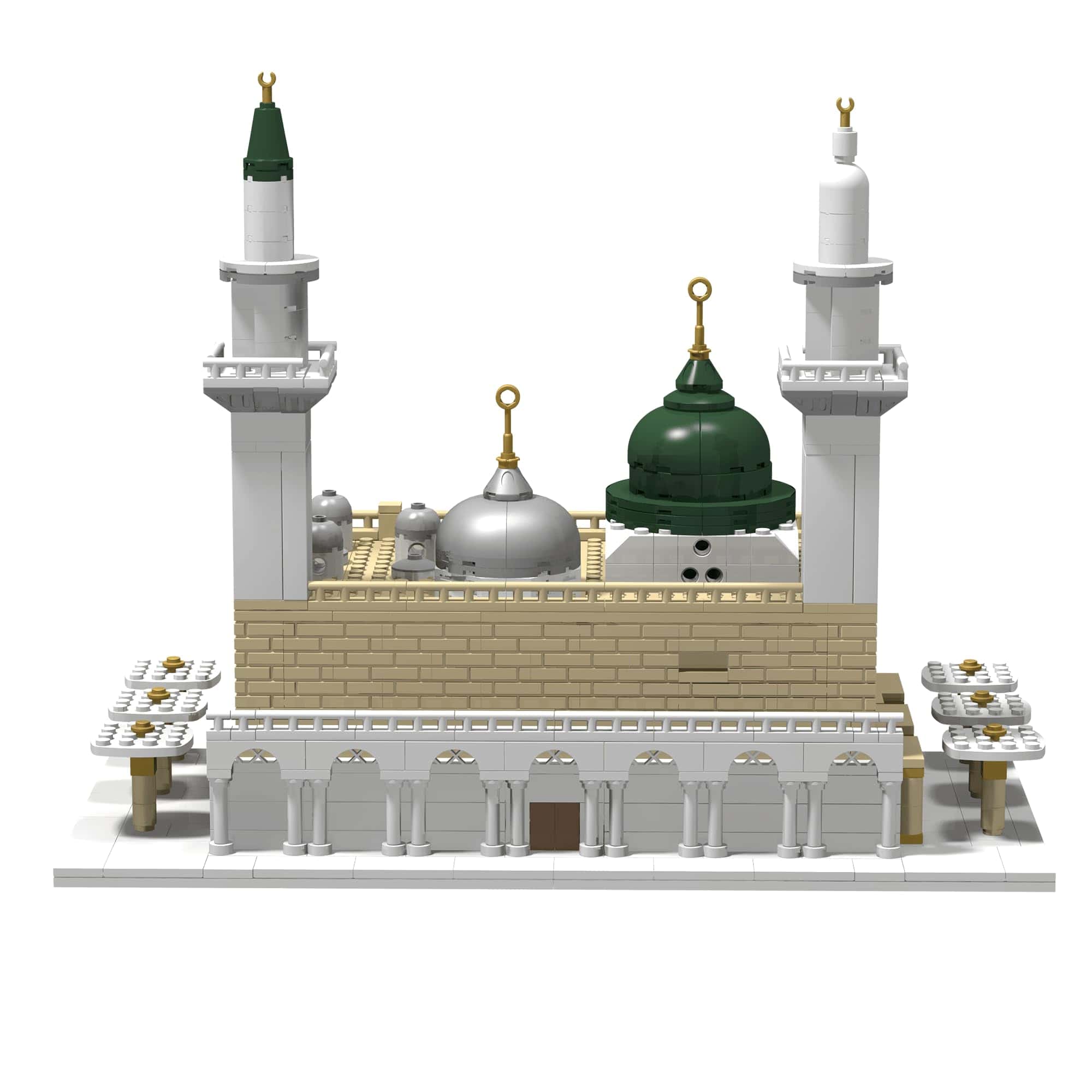 DEENBLOCKS™ Masjid an Nabawi | Set de bloques educativos - Imagen 5