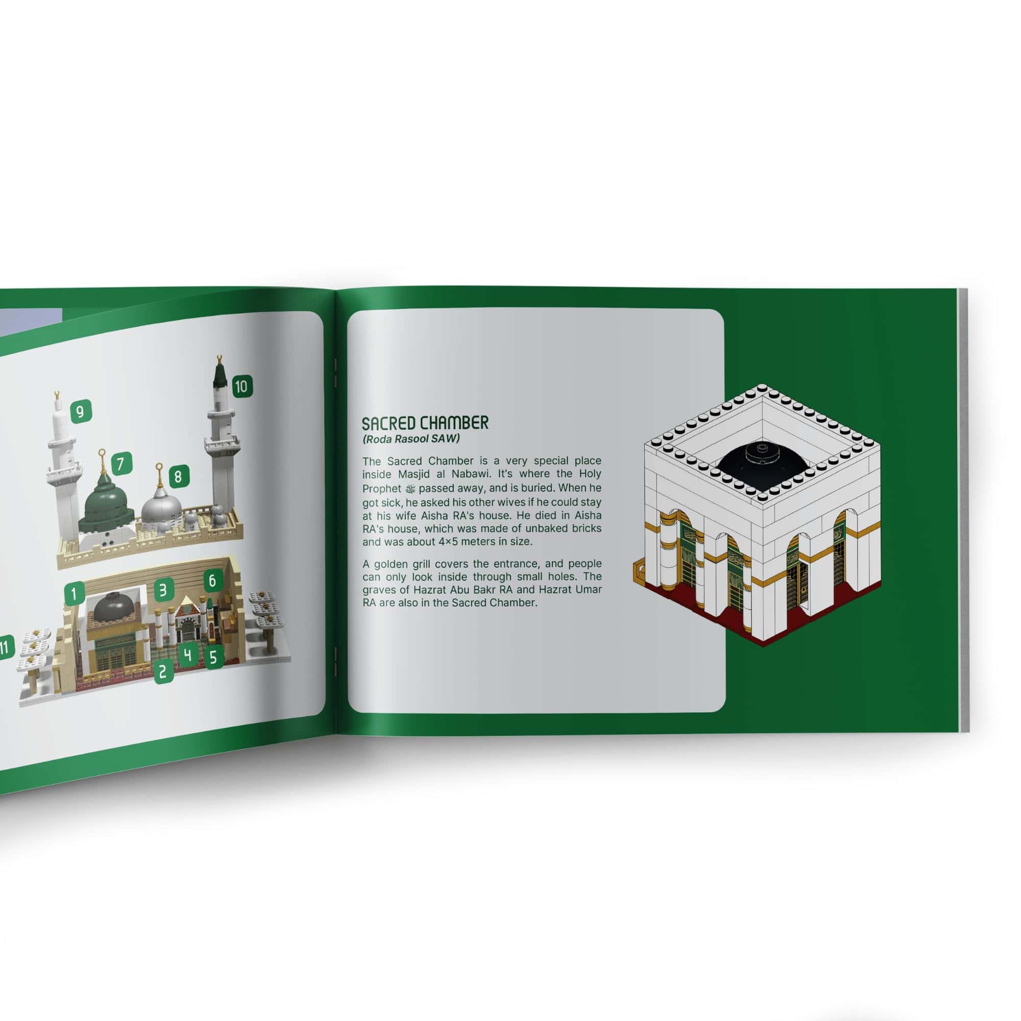 DEENBLOCKS™ Masjid an Nabawi | Set de bloques educativos - Imagen 7
