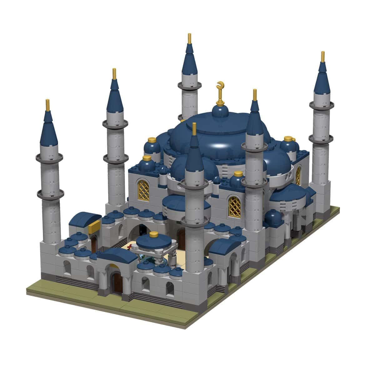 DEENBLOCKS� Sultan Ahmet Camii Blue Mosque | Juguete de