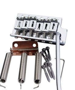 Puente de trémolo Guyker de acero vintage con selletas