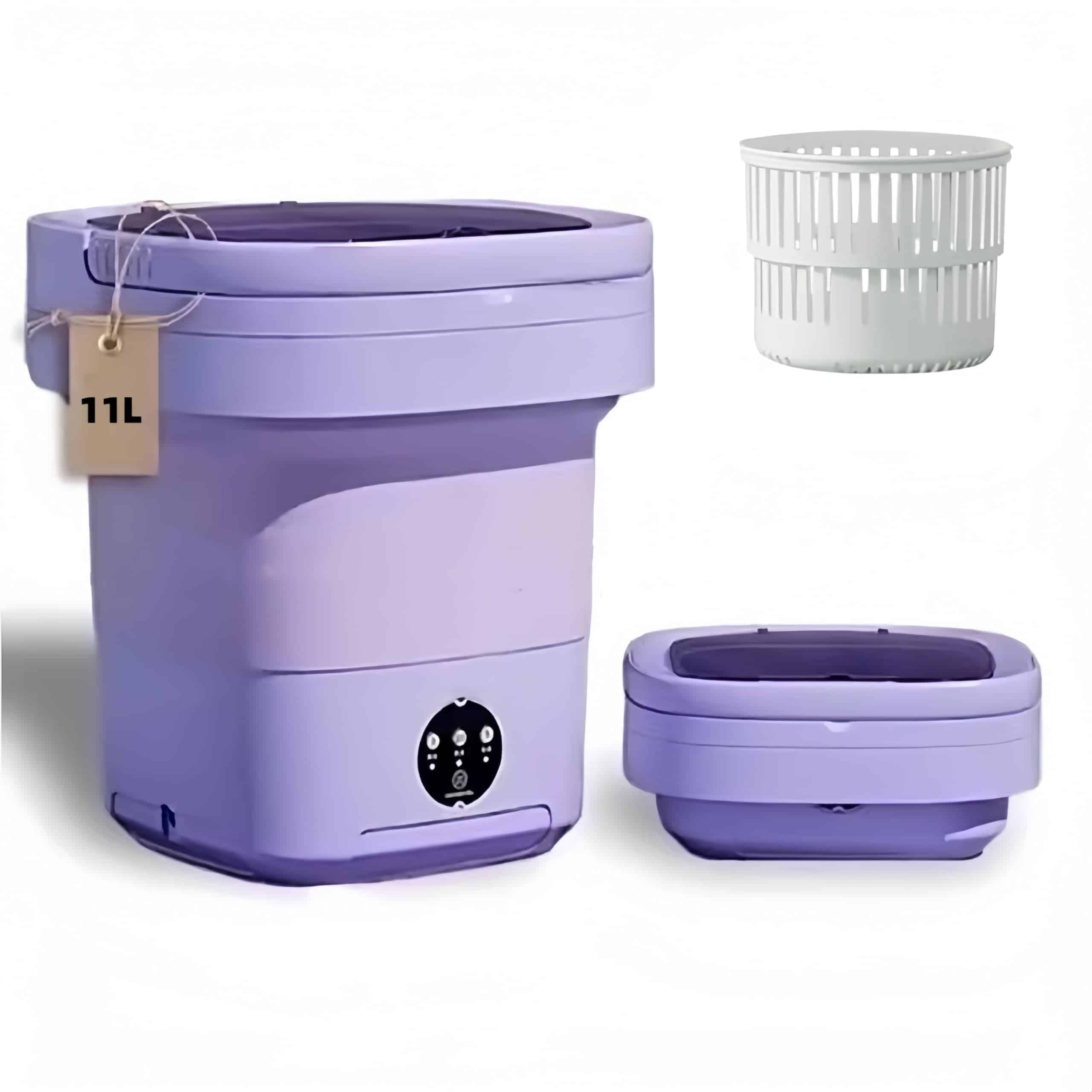 Lavadora portátil. Mini lavadora. Capacidad de 11L,