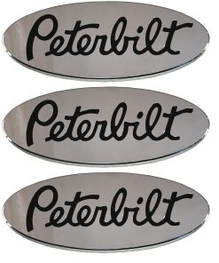 3pcs Placa de Emblema Personalizado CNC 6061 Logo Parrilla