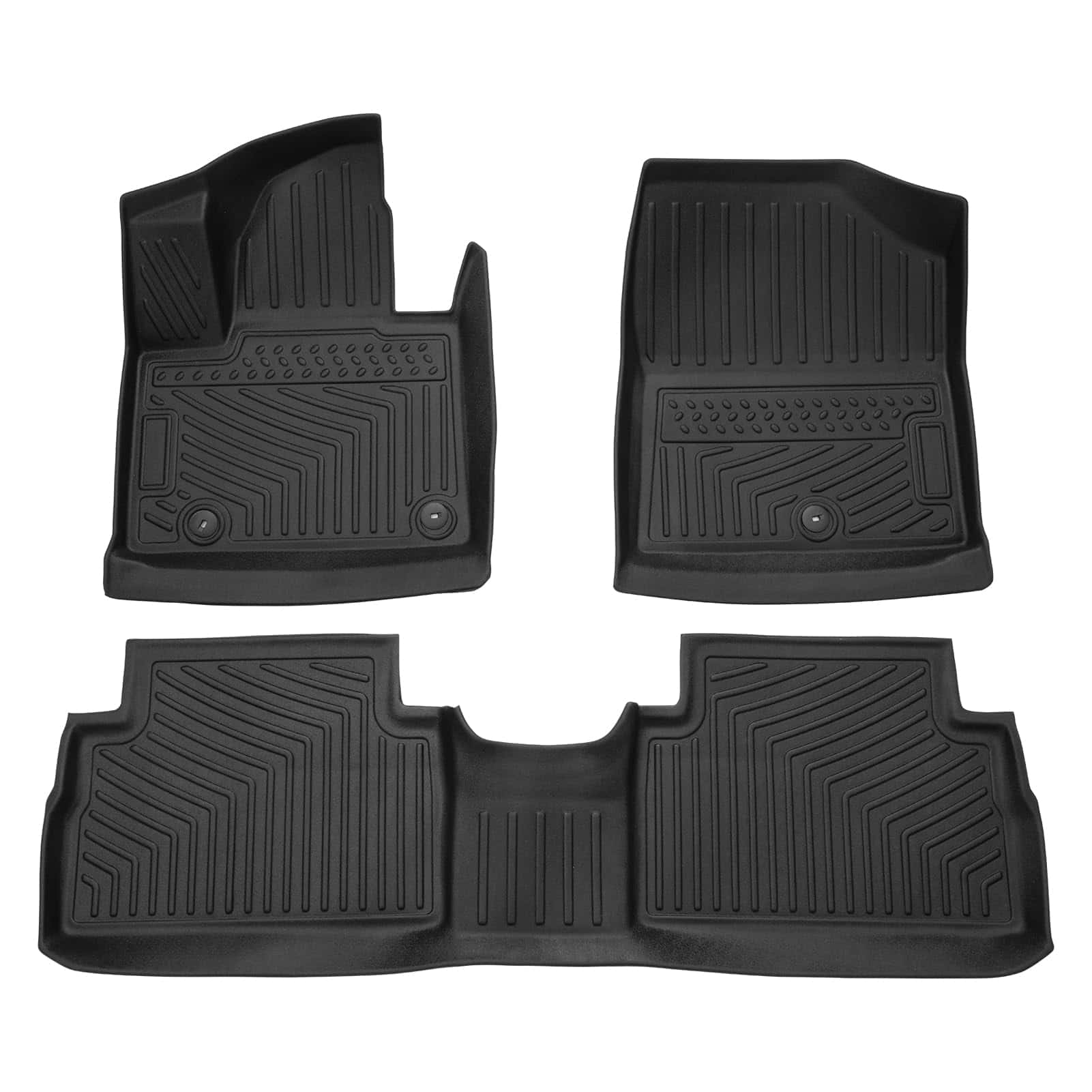 Juego de tapetes para piso Powerty Compatible con Santa Fe