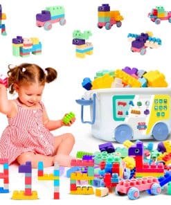 TOP Grade 80 PC Bloques Grandes y Suaves para Bebés 1-3