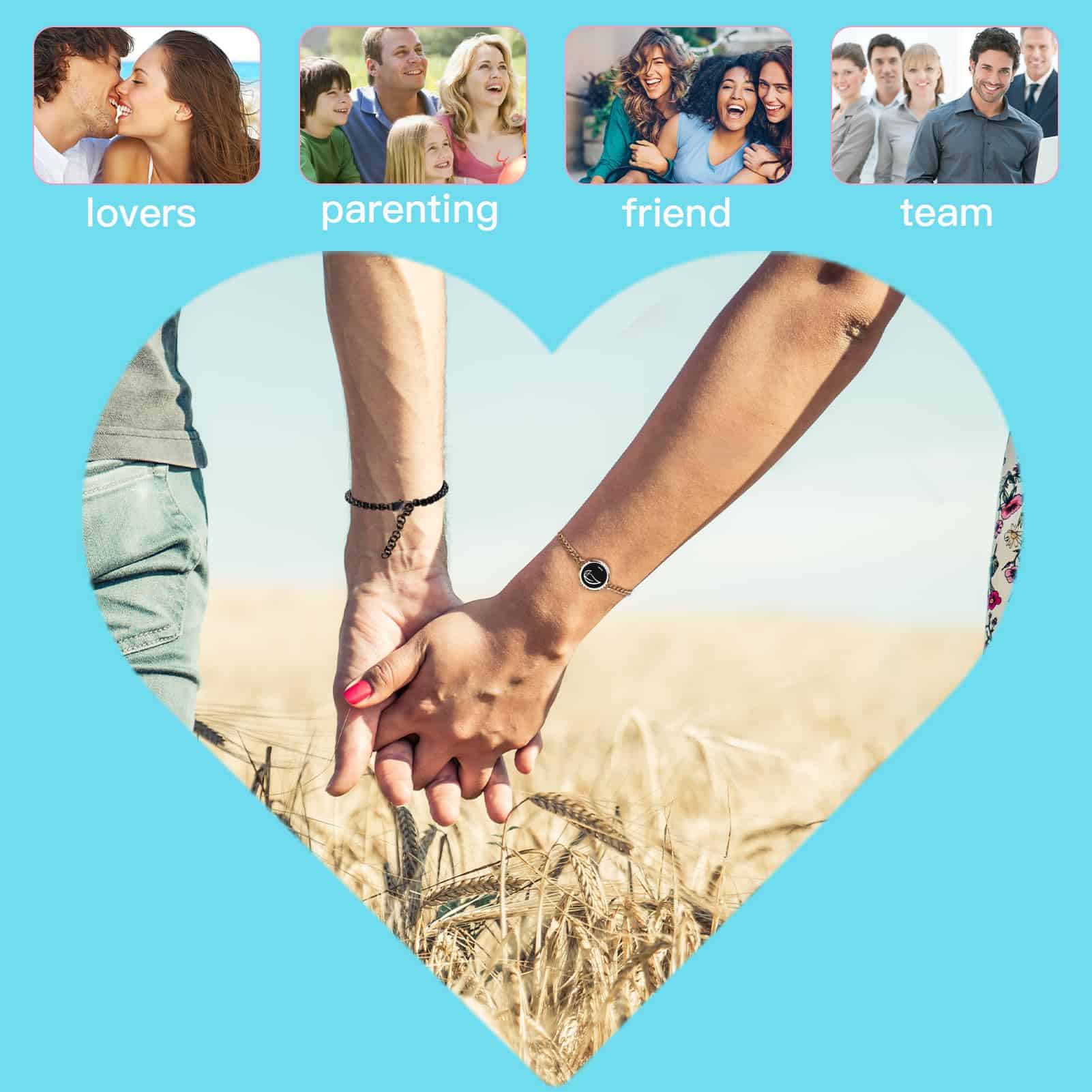 Pulseras de contacto de larga distancia EAOYAO, Pulseras - Imagen 4