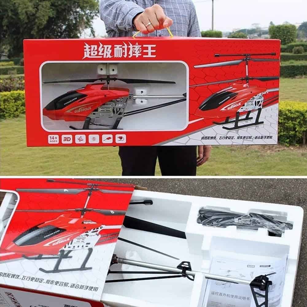 SREJNGL Helicópteros RC Grandes y Duraderos de 3.5 Canales - Imagen 4