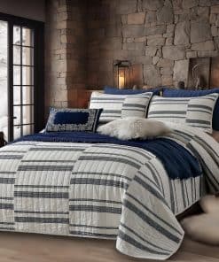 Juego de Colcha de Jacquard 100% Algodón - Colcha de