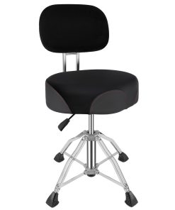 TENTOTEN Banqueta de Batería con Respaldo, Silla de Batería
