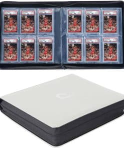 D DACCKIT Carpeta de tarjetas graduadas, Soporta 60