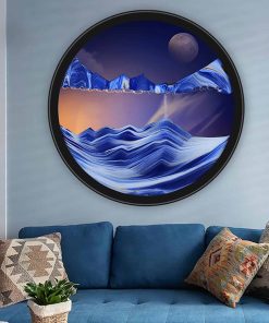 PROEATS Sand Art, Moving Sand Art, Wall -Azul