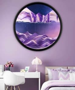 PROEATS Sand Art, Moving Sand Art, Wall -Purple