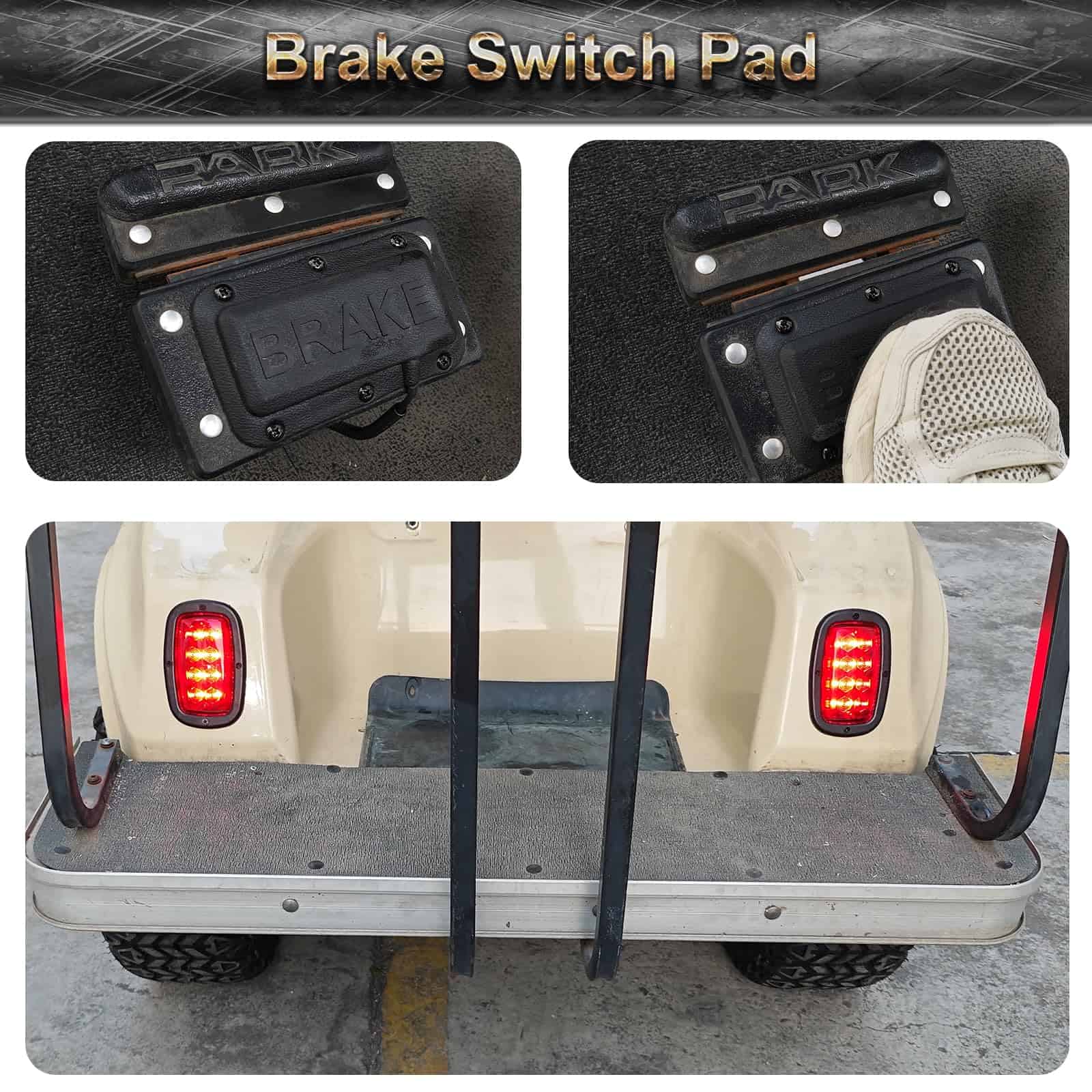 Kit de luces de golf Orle Oko Deluxe para carrito de golf - Imagen 6