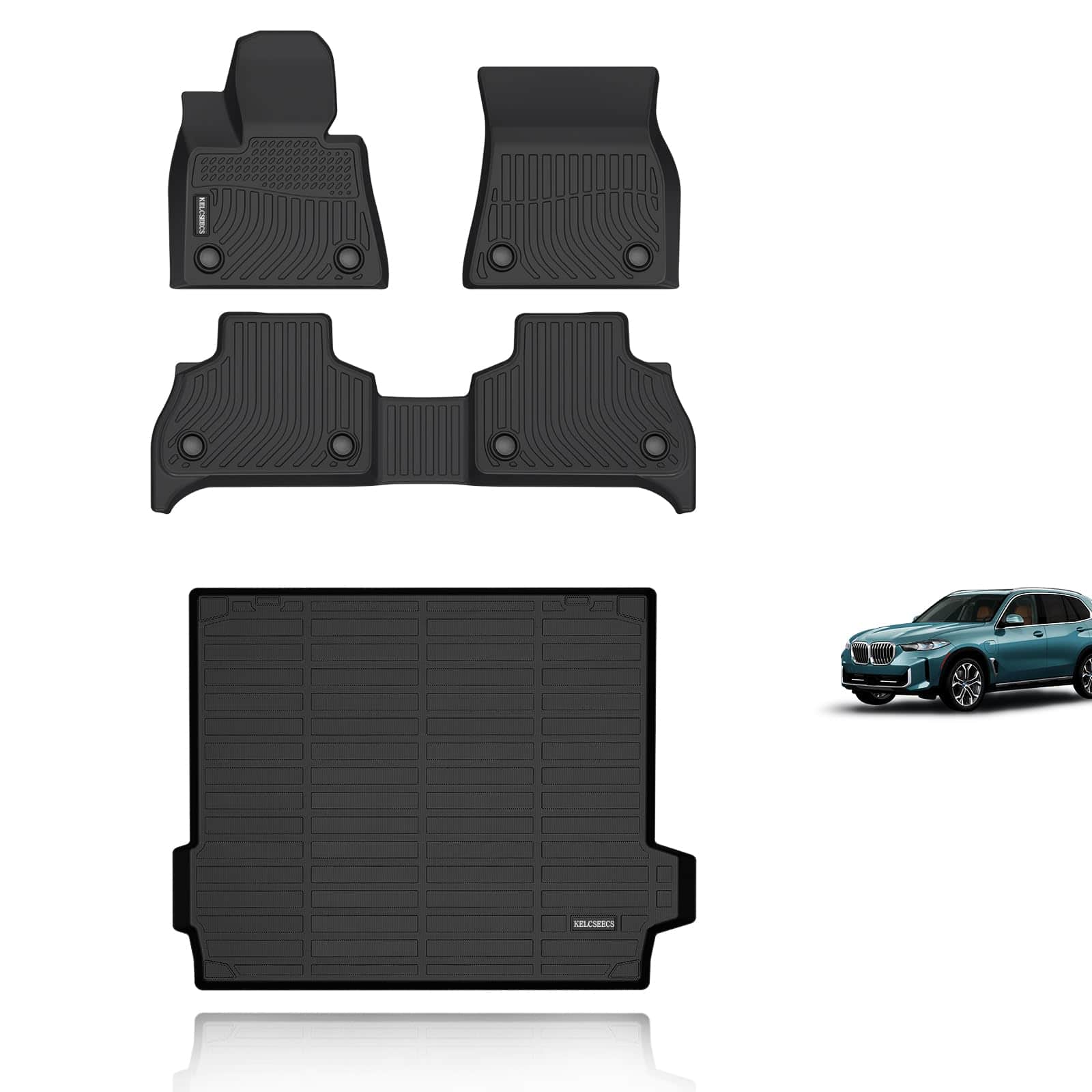 Tapetes para piso y Forro de Maletero KELCSEECS