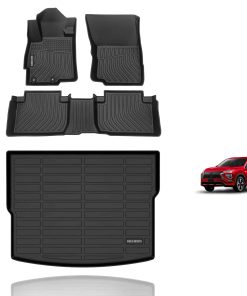 Tapetes para Piso y Forro de Carga -Negro