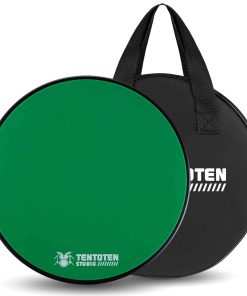 TENTOTEN Drum Pad 12 Pulgadas, Pad de -Verde