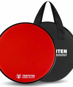 TENTOTEN Drum Pad 12 Pulgadas, Pad de -Rojo