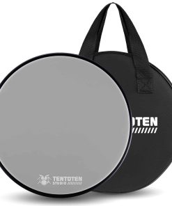 TENTOTEN Drum Pad 12 Pulgadas, Pad de -Gris