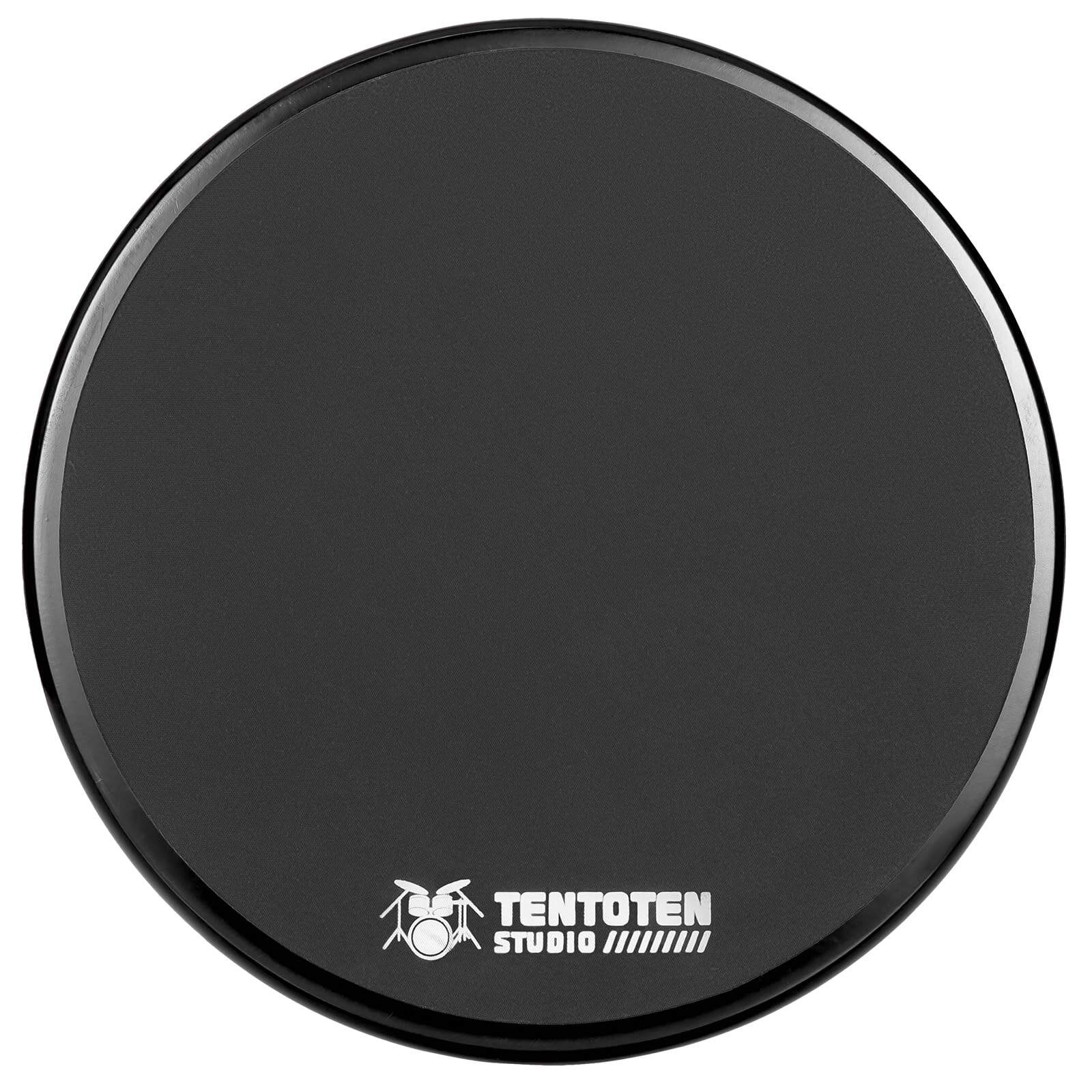 TENTOTEN Drum Pad 11 Pulgadas, Pad de Práctica de Tambor de