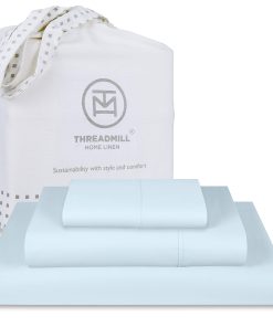 Juego de Sábanas de Algodón Threadmill para Twin, Sábanas