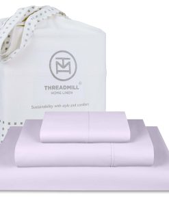 Juego de sábanas de algodón Threadmill para Twin XL, suaves