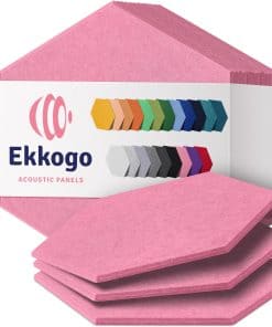 Paneles Acústicos Ekkogo de 12 Pack Paneles Insonorizantes