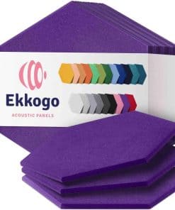 Paneles Acústicos Ekkogo Paquete de 12 Paneles -dianoche]