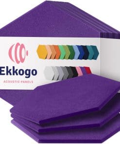 Paneles acústicos Ekkogo de 12 piezas Paneles acústicos