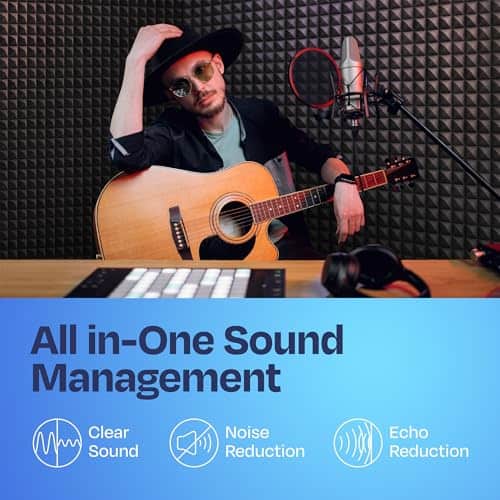 Panel de Espuma Insonorizante Ekkogo de 54 Piezas para - Imagen 4