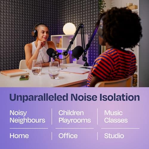 Panel de Espuma Insonorizante Ekkogo de 54 Piezas para - Imagen 5