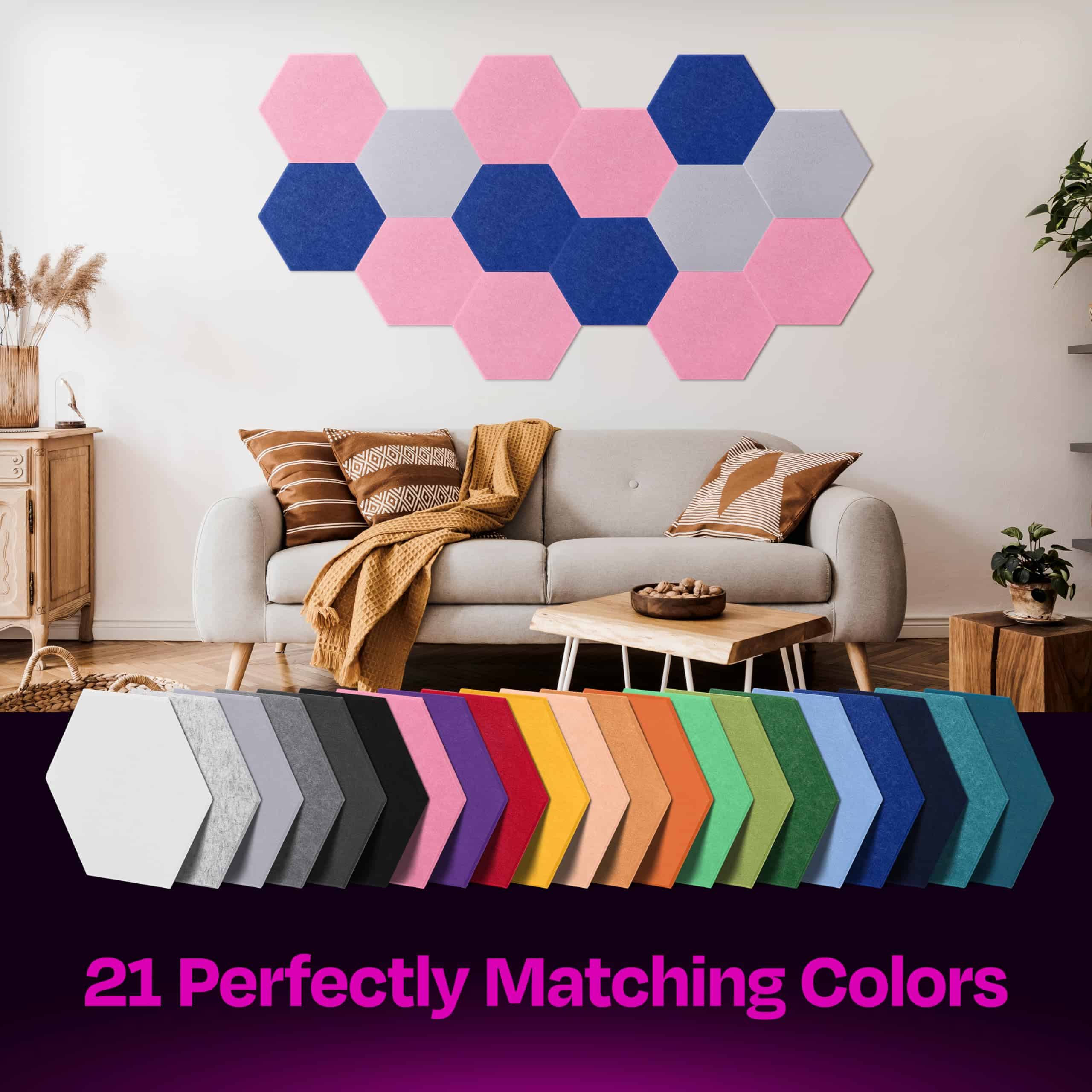 Paneles Acústicos Ekkogo Paquete de 12 - Paneles - Imagen 6