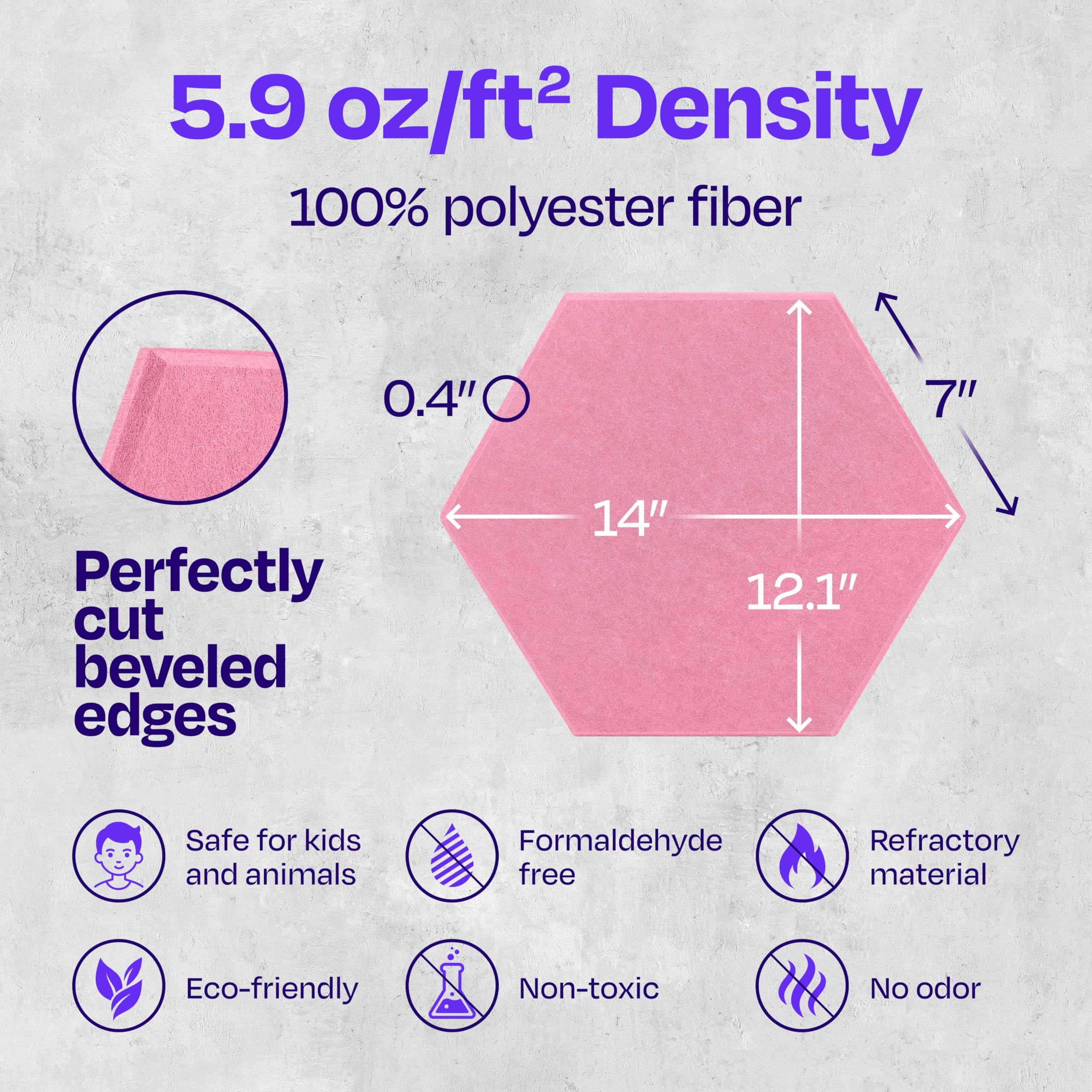 Paneles Acústicos Ekkogo Paquete de 12 - Paneles - Imagen 7