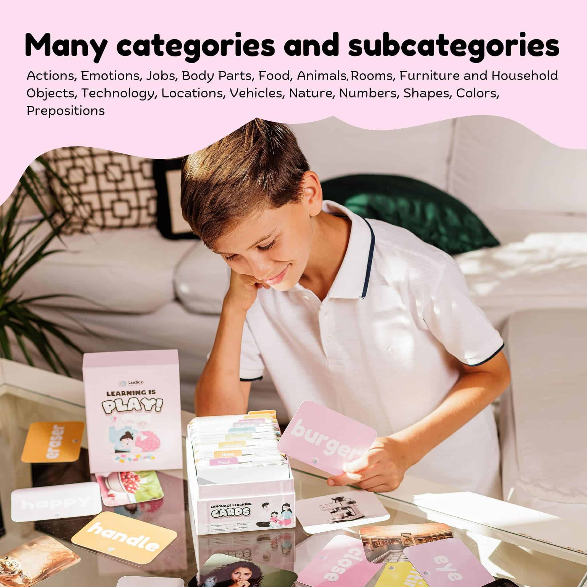 Barajas de Vocabulario: 420 Tarjetas de Aprendizaje de - Imagen 3