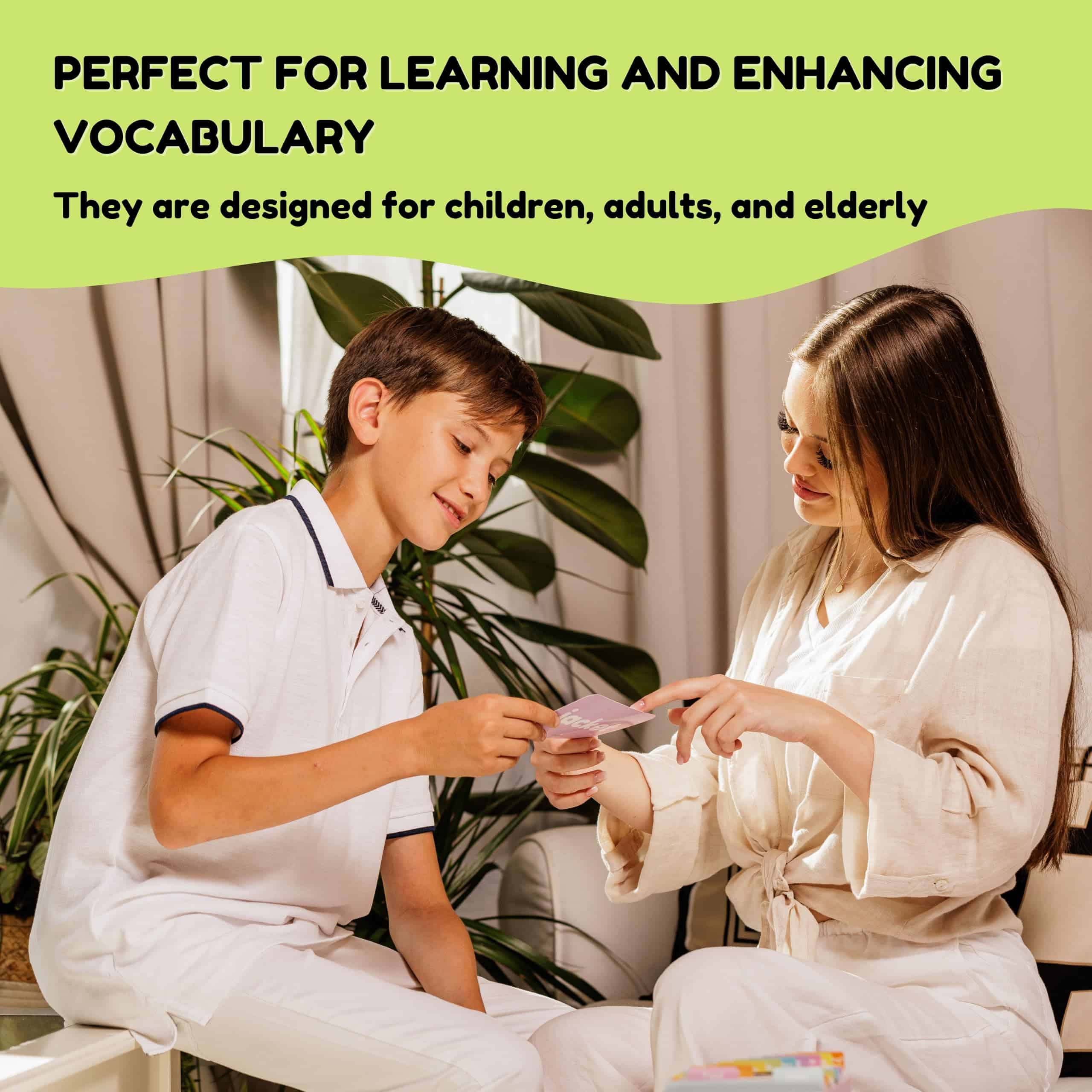 Barajas de Vocabulario: 420 Tarjetas de Aprendizaje de - Imagen 7