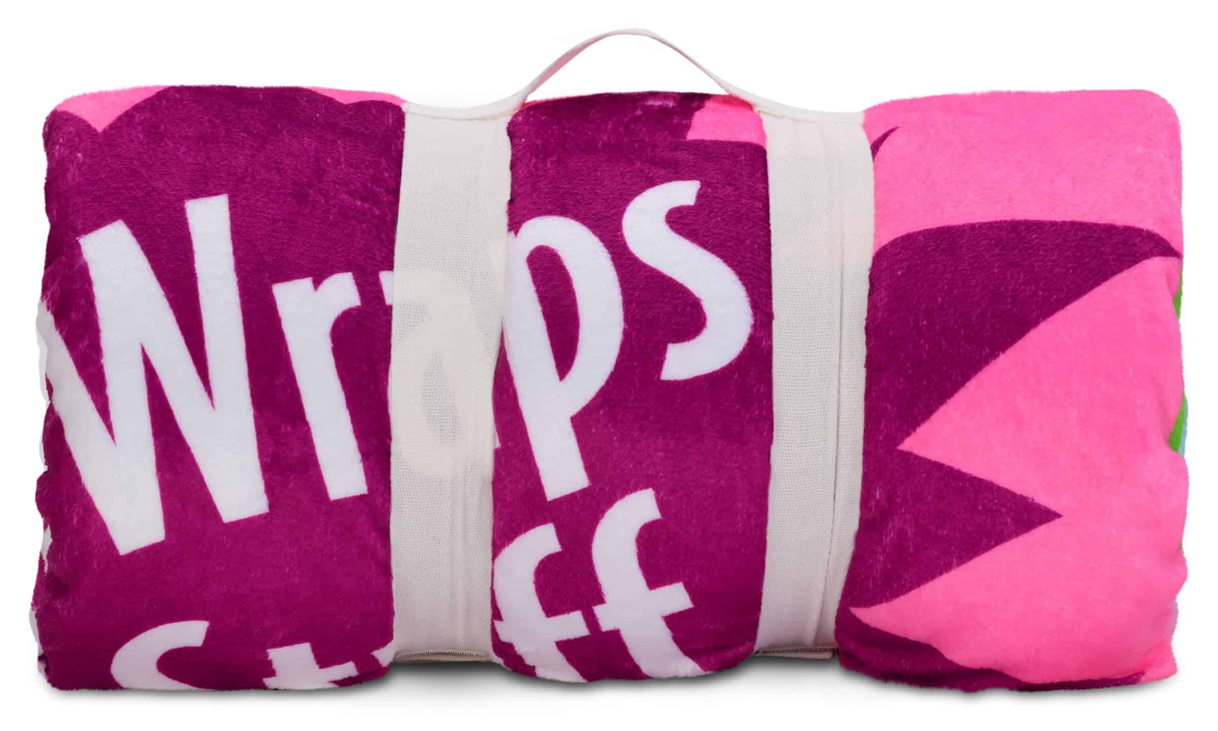 Manta Reversible iscream Dum Dums de Felpa Sedosa 56" x 60" - Imagen 5