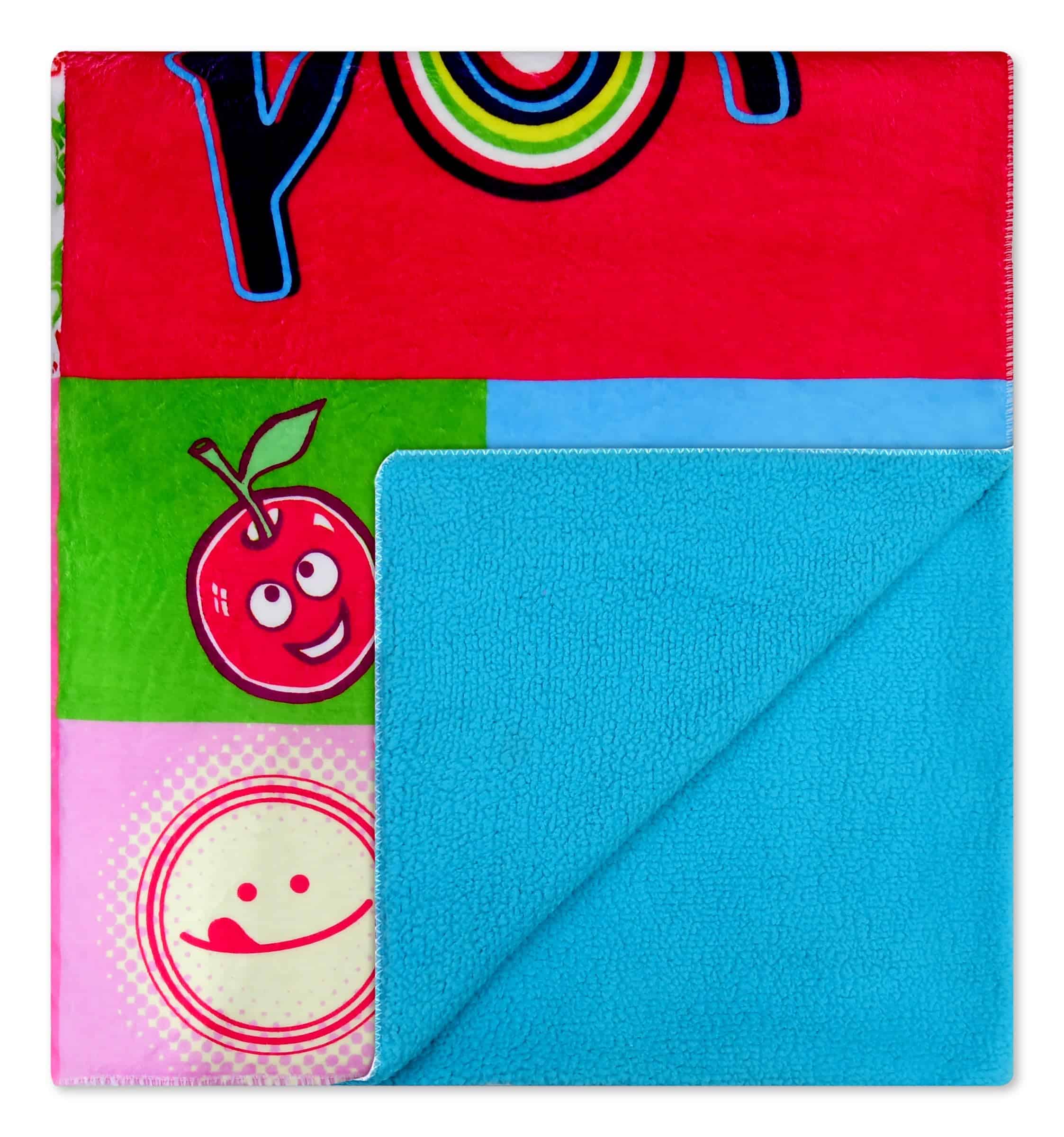 Manta Reversible iscream Dum Dums de Felpa Sedosa 56" x 60" - Imagen 4