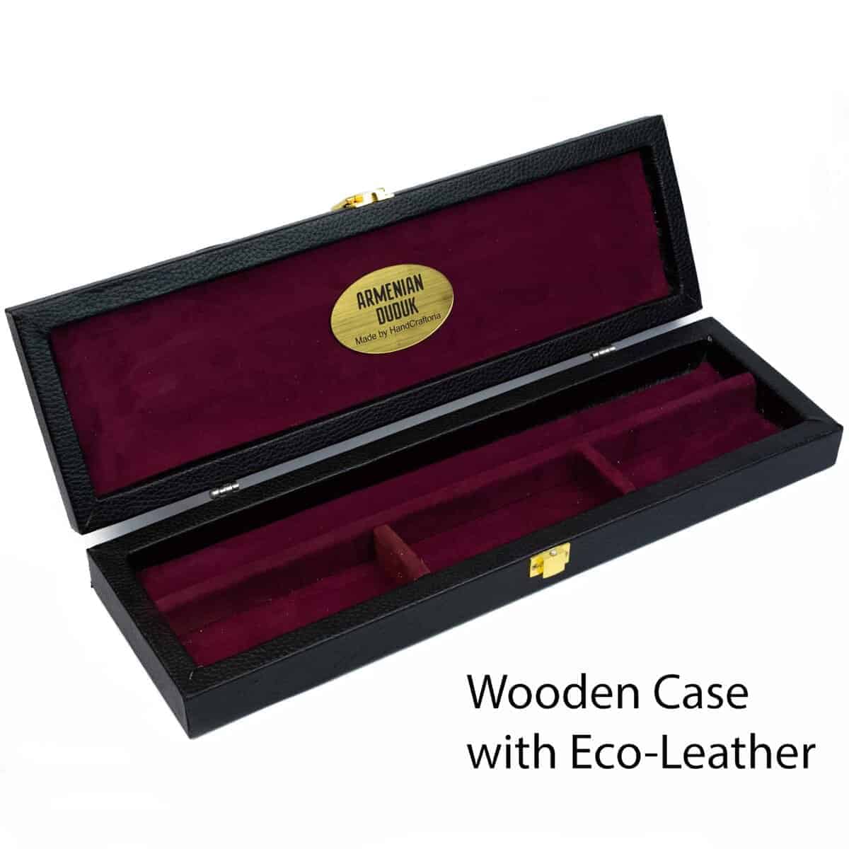DUDUK Armenio Profesional de madera de albaricoque, estuche - Imagen 6