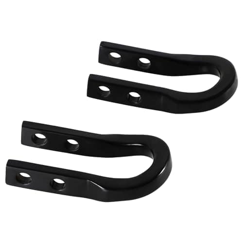 HIMARKLIF 2PCS Ganchos de Remolque Negro Compatible con - Imagen 8
