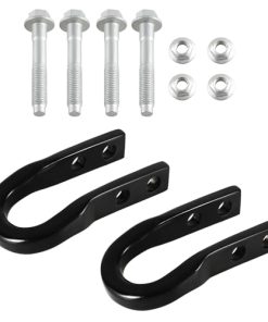 HIMARKLIF 2PCS Ganchos de Remolque Negro Compatible con