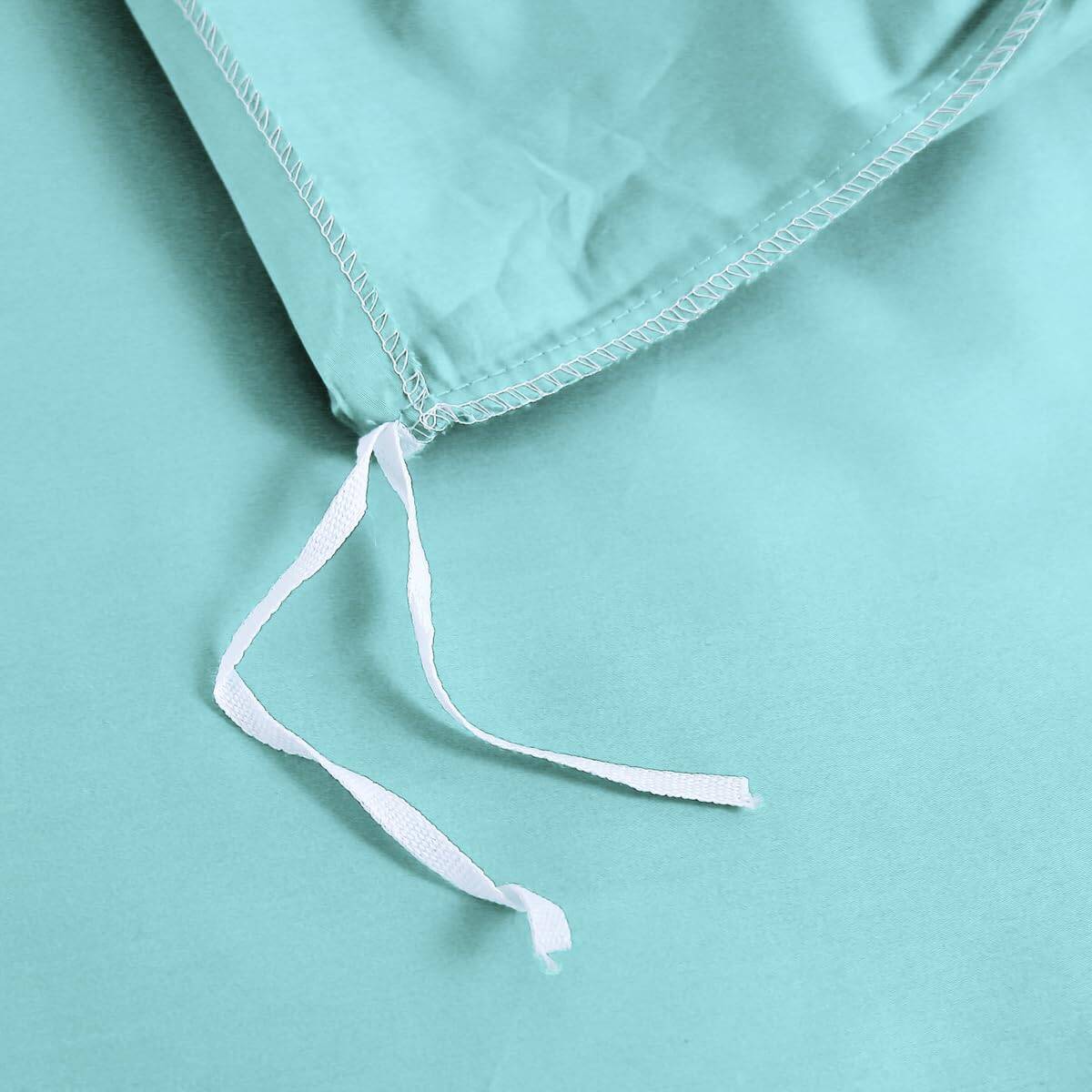 TIANRUIKA Funda de Edredón de Tamaño Queen en Color Verde - Imagen 9