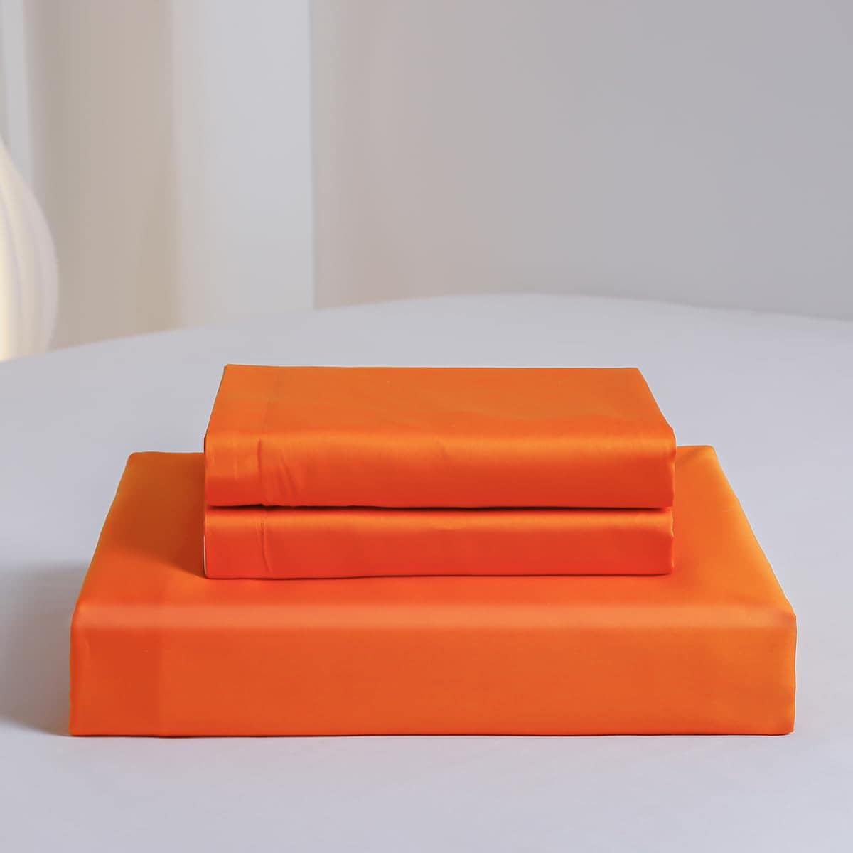 TIANRUIKA Funda de Edredón Naranja, Cierre con Cremallera, - Imagen 6