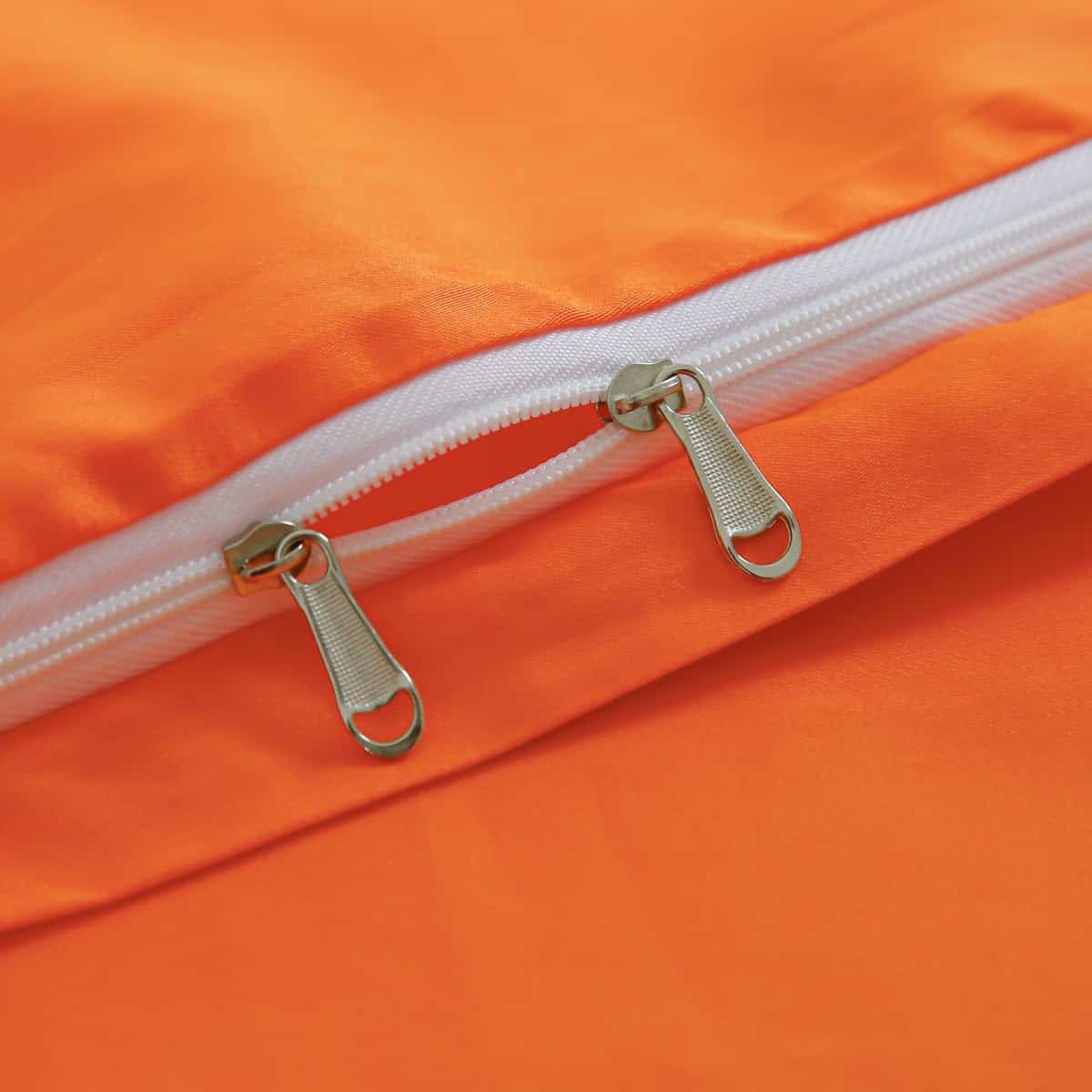 TIANRUIKA Funda de Edredón Naranja, Cierre con Cremallera, - Imagen 10
