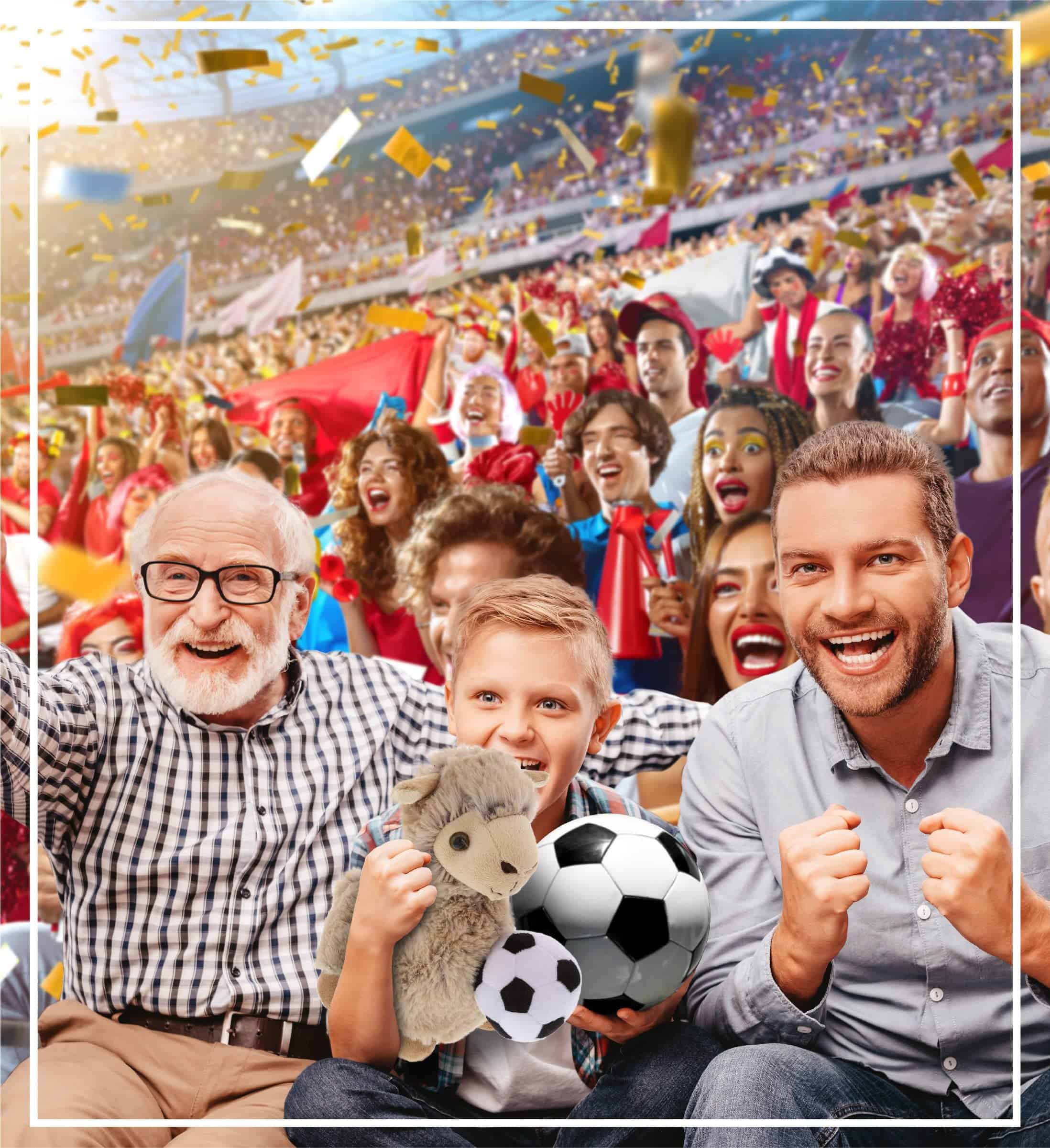 Peluche de Llama Beige DolliBu con Balón de Fútbol - Llama - Imagen 5