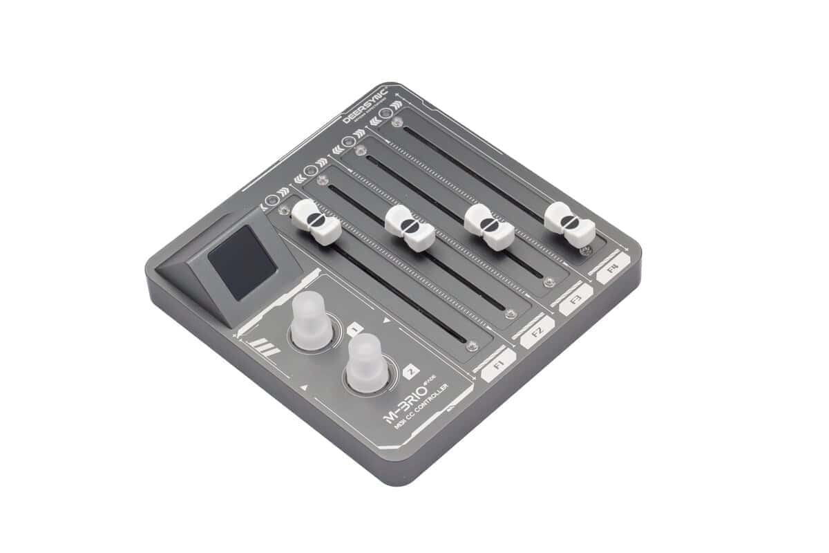 Controlador MIDI CC Deersync M-BRIO-4FADE con 4 Faders - Imagen 3