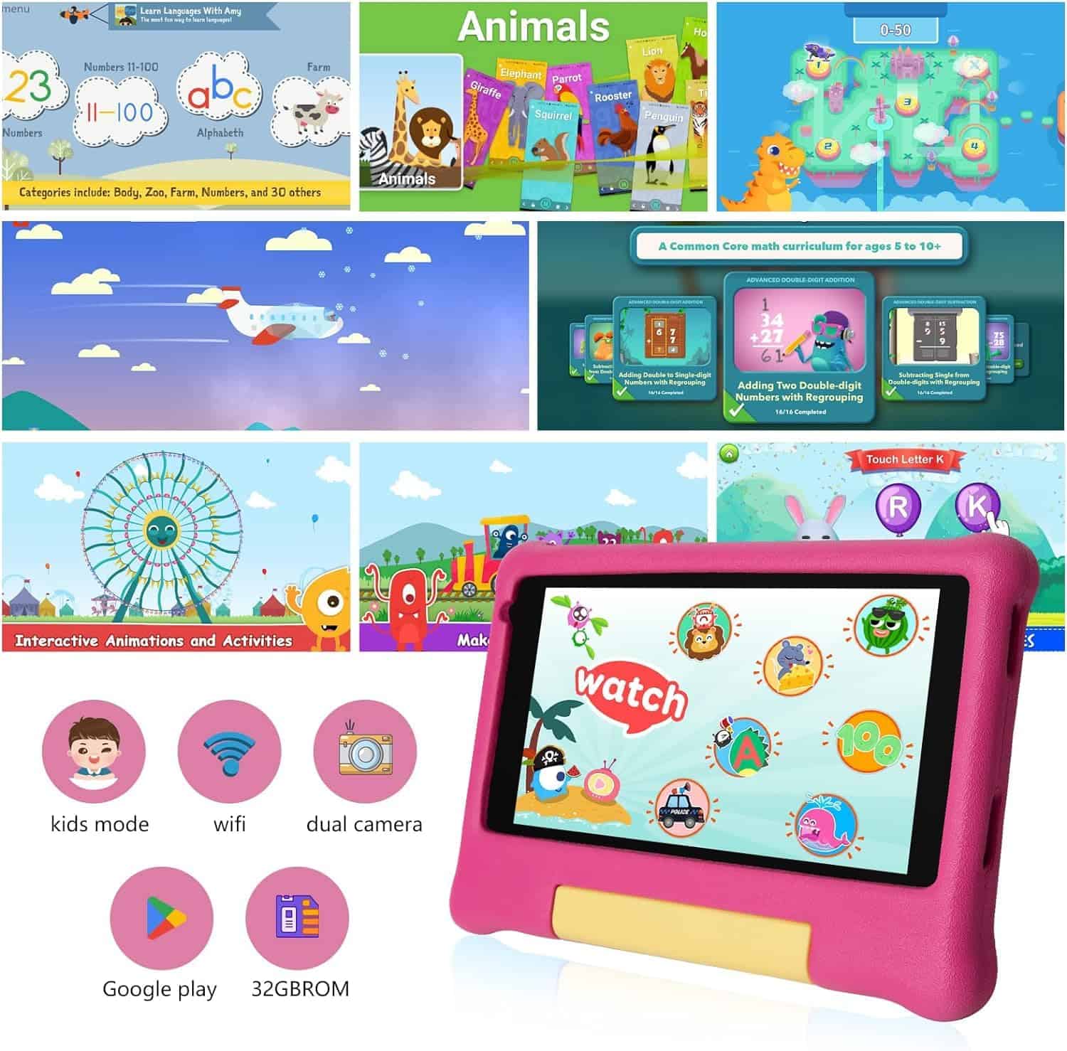 Tableta para Niños ZOFYWNAS de 7 Pulgadas, Android 13,32GB - Imagen 5