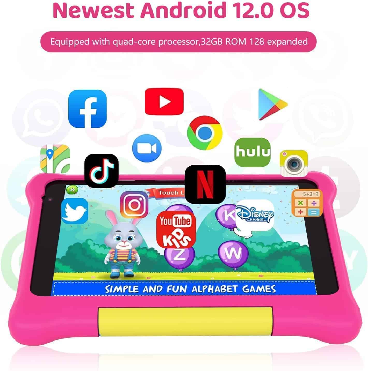 Tableta para Niños ZOFYWNAS de 7 Pulgadas, Android 13,32GB - Imagen 4