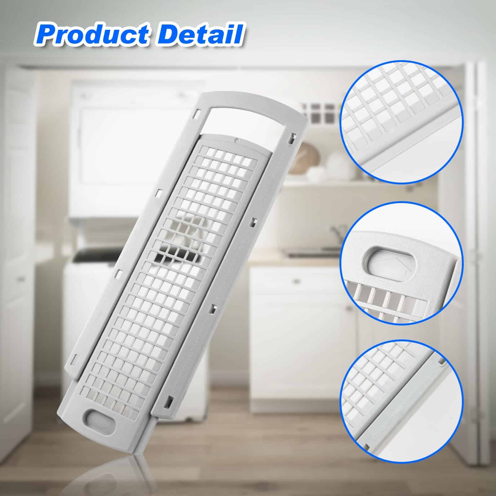 WE22X35337 Ensamblaje deslizante del filtro de pelusa de la - Imagen 4