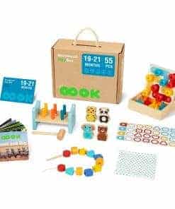 Juguetes Montessori Educativos de OOOK para 18+ Meses, Set